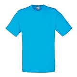 Fruit of the Loom - Classic T-Shirt 'Value Weight' XX-Large,Azure Blue