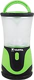 VARTA 3 Watt LED Outdoor Sports Lantern L20 3D Camping-/ Taschenlampe Campingleuchte Garten-laterne (stufenlos dimmbar, Nachtlichtfunktion geeignet für Camping, Angeln, Outdoor, Stromausfall, Notfall)