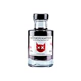Böser Kater Glühwein Gin | Hochwertige Miniaturflasche 0,1 l | Handgemacht & Small Batch | 17% Vol.