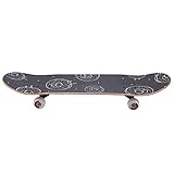 Longboard-Skateboards Premium-Longboards für Anfänger Jugendliche Erwachsene Vierrädriges Double Tilt-Skateboard