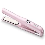Beurer HS 20 Akku-Haarglätter mit USB-Aufladung, drei Temperaturstufen und Schnellheizung , ideal für unterwegs, rosa