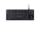 Razer BlackWidow Lite (Orange Switch) - Kompakte Gaming Tastatur mit mechanischen Schaltern (Taktil & leise, Unterlegscheiben, für das Büro geeignet) QWERTZ | DE-Layout, Schwarz