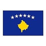 Fahne / Flagge Republik Kosovo 90 x 150 cm Flaggen [Misc.]
