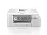 Brother MFC-J4340DW 4-in-1 Farbtintenstrahl-Multifunktionsgerät (Drucker, Scanner, Kopierer, Fax), weiß, 150 Blatt Papierkassette