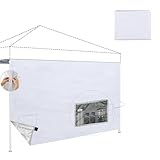 10 x 10 Seitenwand Spleißbar mit Silberbeschichtung (weiß), 2 Stück