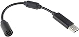 USB-Kabel für Microsoft Xbox 360, PC-Gamepad-Controller-Adapter (schwarz)