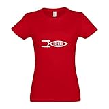 Trekkie Fisch Tailliertes Damen und Frauen T-Shirt