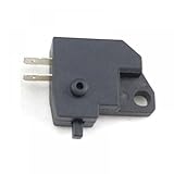 Hinten Vorne Bremslicht Schalter Draht Stecker Kompatibel mit Elektrische Roller Moped Motorrad ATV Kompatible Modelle(Left Hand)