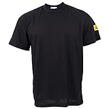 WETEC ESD-T-Shirt, M, schwarz (Bekleidung)
