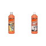 Drano (Mr Muscle) Extra Stark, Power Gel Rohrfrei Abflussreiniger, Rohrreiniger, 1000 ml + Drano Küchen-Gel Rohrfrei Abflussreiniger, Rohrreiniger für die Küche, 1000