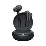 LG TONE Free DFP9 In-Ear Bluetooth Kopfhörer mit MERIDIAN-Sound und Active Noise Cancellation (ANC), kompatibel mit Siri und Google Assistant, TONE-DFP9.CDEULLK Schwarz