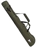 Zite Fishing Rutentasche 150cm - Angelruten Ruten-Futteral mit Schirm- und Kescher-Fach - Tragegriffe und Schulter-Gurt