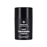 FIDENTIA Premium Schütthaar zur Haarverdichtung & Ansatzkaschierung | 10g Haarpuder | Streuhaar 100% natürlich & vegan aus Baumwolle - Mittelbraun