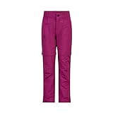 Color Kids Unisex Kinder Pants with Zip Off Regenhose, Festival Fuchsia, 152