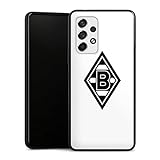 DeinDesign Silikon Hülle kompatibel mit Samsung Galaxy A53 5G Case schwarz Handyhülle Borussia Mönchengladbach Gladbach Logo