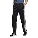 adidas Herren Essentials 3-Stripes Regular Pant Tricot Open Hose, schwarz/weiß, 4X-Large Tall