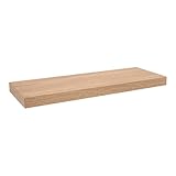 Velano - Bücherregal Wand - Wandregal 59.5x23.5 cm - Regal Wand - Schweberegal - Hängeregal - Regalbrett - Sonoma-Eiche - Küchenregal - Bücherregal Kinder - Deko Wohnzimmer - Gewürzregal W