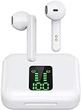 Bluetooth Kopfhörer,In-Ear Kabellose Kopfhörer,Bluetooth Headset,Sport-3D-Stereo-Kopfhörer,mit 24H Ladekästchen und Integriertem Mikrofon Auto-Pairing für Samsung/iPhone/Android/Airpod