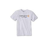 Carhartt Core Logo T-Shirt, White, XL