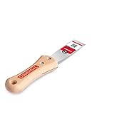 COMENSAL® Premium Spachtel zum Spachteln von Fugen - Spachtel Gipswerkzeuge - Ergonomisch geformter - Füllen von Hohlräumen - Edelstahl - Holz Griff - Made in EU - 30 mm