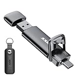 SSK Externe USB C SSD 512GB Externe Festplatte,mit bis zu 1000MB/s, Schneller USB Stick,Dual USB C+USB A USB Stick 3.2 Gen2 Speicherstick für iPhone 15/PS4/Android Phone/Tablet/Windows/M