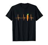 Möhre Karotte Herzschlag Rübe EKG Puls Gemüse Mohrrübe Shirt