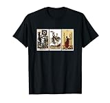 Tarot-Karten, Motiv 3 Winde Cup Death Vintage Design T-Shirt T-Shirt