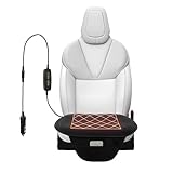 Wizvox 12v Sitzheizungen, 3 Heizstufen,Intelligente Steuerung Sitzauflag Auto Vordersitz rutschfest,Warm Auto-Sitzheizung für Reisen Geeignet uz10101128,Gesäßp