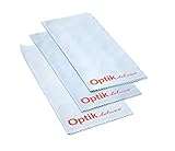 Optik- Deluxe Brillenputztuch I Microfasertuch I Reinigungstuch I Optikerqualität (3X 20x20 cm)