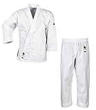 adidas Karateanzug K200E Kids Kinder Judo Anzug (inkl. Gürtel), Weiß, 180/190