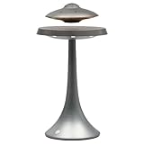 Xilinjyao Hängender Bluetooth 5.2-Lautsprecher, Magnetschwebetechnik, Schwebender Lautsprecher, UFO-Design, LED, geeignet für Wohnzimmer, Schlafzimmer und Bü