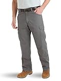Wrangler Herren Lightweight Ranger Pant Arbeitshose, anthrazit, 44W / 34L