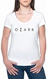 Ozark Episodes Frauen T-Shirt Weiß Rundhals Women White Round Neck 3XL