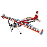 COMETX Ferngesteuertes Flugzeug Tanzende Flügel Hobby E37 Edge 540 1100 mm Spannweite EPP 3D Sport Fernbedienung Flugzeug Kit/Kit + Power Combo – Kit