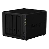 Synology DS920+ 4TB 4 Bay Desktop NAS System, installiert mit 4 x 1TB Western Digital Red Festp