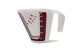 Tupperware Backen Messgenau 1,0 L erdbeerrot Messbecher Backen Messfix CombiPlus