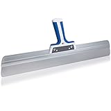 BLAUSTEIN Flächenspachtel I Profi - Fassadenspachtel aus rostfreiem Edelstahl I Rakel zum Verputzen und für Versiegelungen I 60cm Klingenlänge