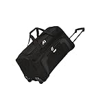 paklite 2-Rad Trolley Reisetasche, Gepäck Serie ORLANDO: Klassische Weichgepäck Reisetasche mit Rollen im zeitlosen Design, 73 Liter, 2,7 kg