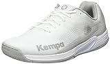 Kempa Damen Wing Handballschuh, Weiß/Cool Grau, 41 EU