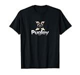 Pugley Mops lustige Hunde-Sportbekleidung T-Shirt