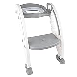 Bieco Toilettentrainer Trend | Faltbarer Toilettensitz Kinder | Kinder Toilettensitz mit Treppe | Töpfchen Baby | WC Sitz Kinder | Potty Training Seat | Klositz für Kinder | Toilettenaufsatz Kinder