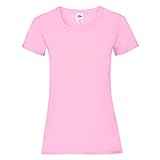 Fruit of the Loom - Lady-Fit Valueweight T - Modell 2013 XL,Light Pink