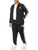 adidas GK9651 Herren M 3s Tt Trainingsanzug, Black/White, XL EU