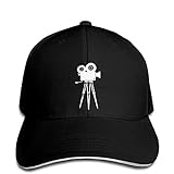 OEWFM Baseballmütze lustige Männer drucken Hut Frauen Neuheit Rebound Retro Kamera Fotograf drucken Hut Sportdruck Sonnenhut Geschenk
