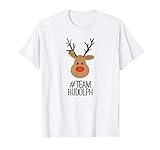 Rudolph mit der roten Nase Rentier Rudolf Weihnachten T-Shirt