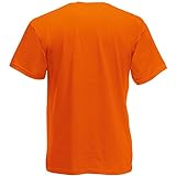 Fruit of the Loom Herren T-Shirt Original T 61-082-0 Orange M