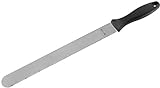 FMprofessional Konditormesser zweiseitig 43,5cm, Edelstahl, Schwarz/Silber, ca