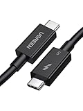 UGREEN Thunderbolt 5 Kabel 240W USB C Ladekabel Unidirektionale Bandbreite bis 120Gbps, Video 16K/ 8K Display kompatibel mit Monitore/Laptop/iPad/iPhone 1M
