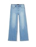 NAME IT Mädchen NLFTECES DNM HW Wide Pant NOOS Jeans, Light Blue Denim, 152