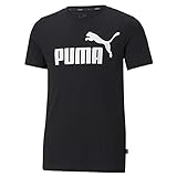 PUMA Jungen T-Shirt, Puma Black, 176